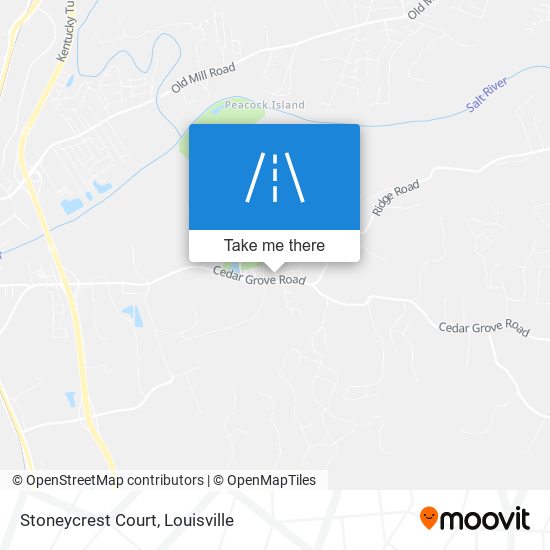 Stoneycrest Court map