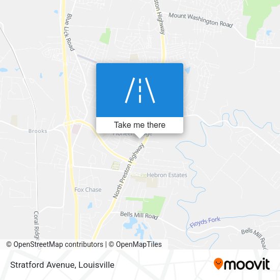 Mapa de Stratford Avenue