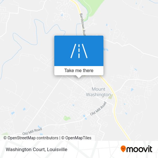 Mapa de Washington Court