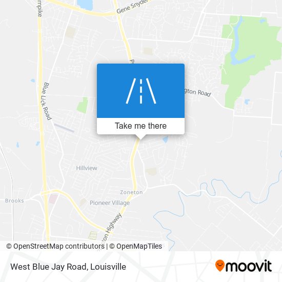 Mapa de West Blue Jay Road