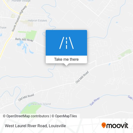 Mapa de West Laurel River Road