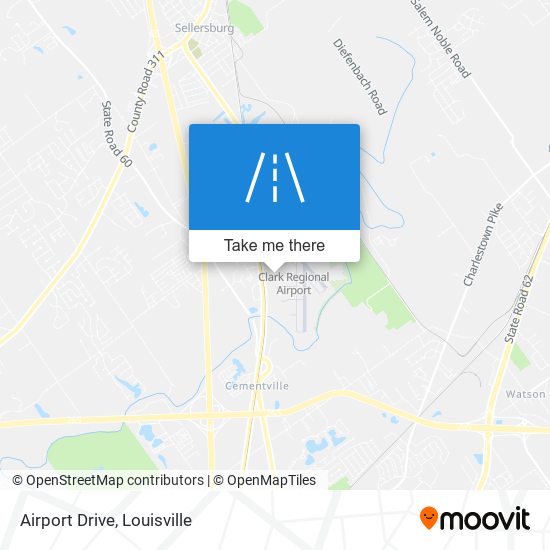 Airport Drive map