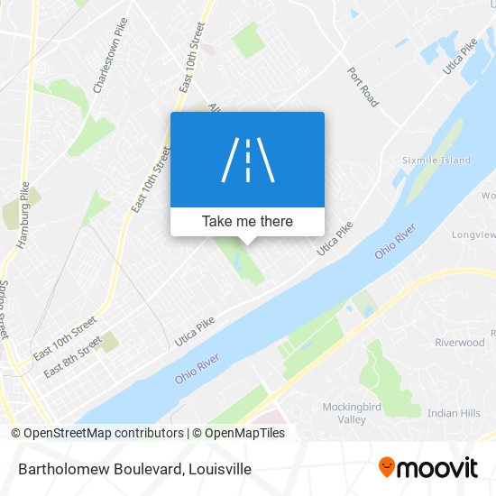 Bartholomew Boulevard map