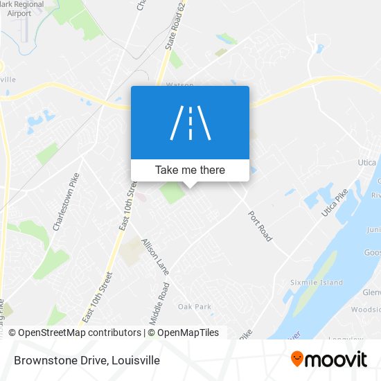 Brownstone Drive map