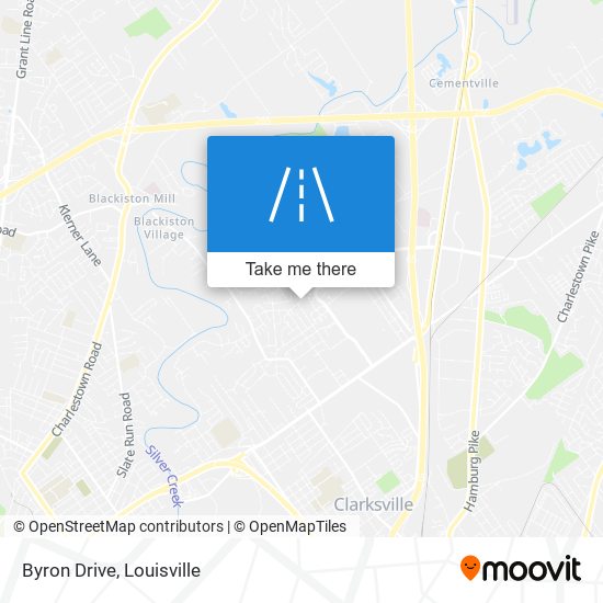 Mapa de Byron Drive