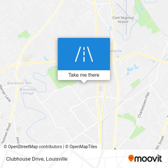 Mapa de Clubhouse Drive