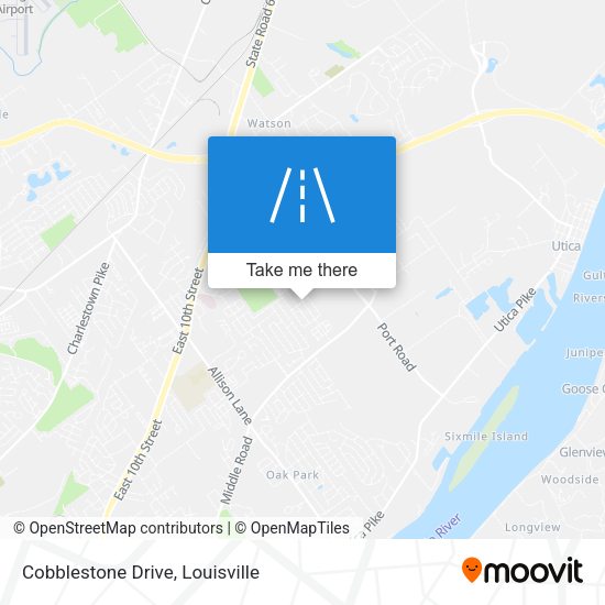 Cobblestone Drive map