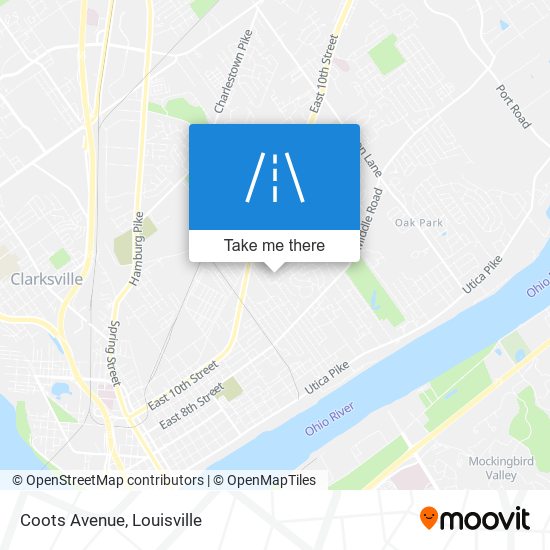 Coots Avenue map
