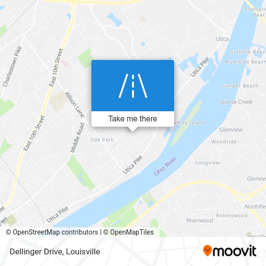 Dellinger Drive map