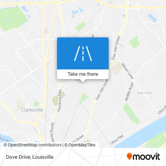 Dove Drive map