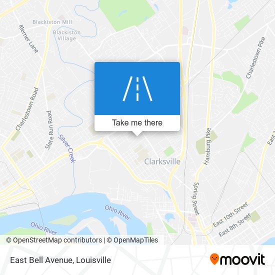 Mapa de East Bell Avenue