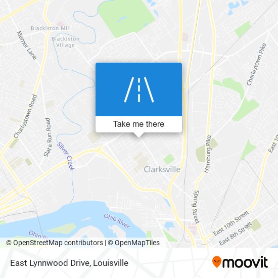 East Lynnwood Drive map