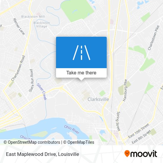 East Maplewood Drive map