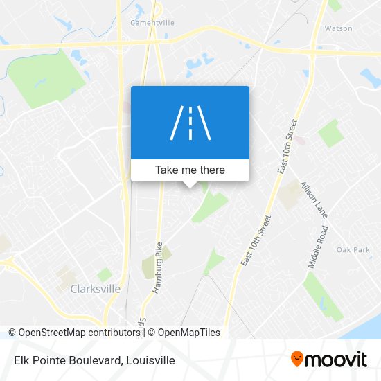 Mapa de Elk Pointe Boulevard