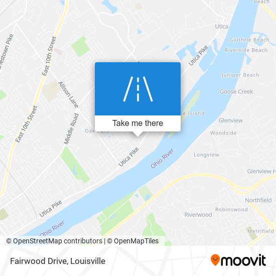 Fairwood Drive map