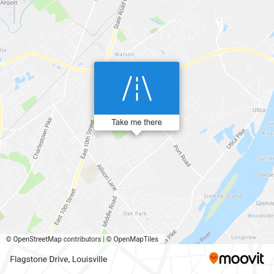 Flagstone Drive map