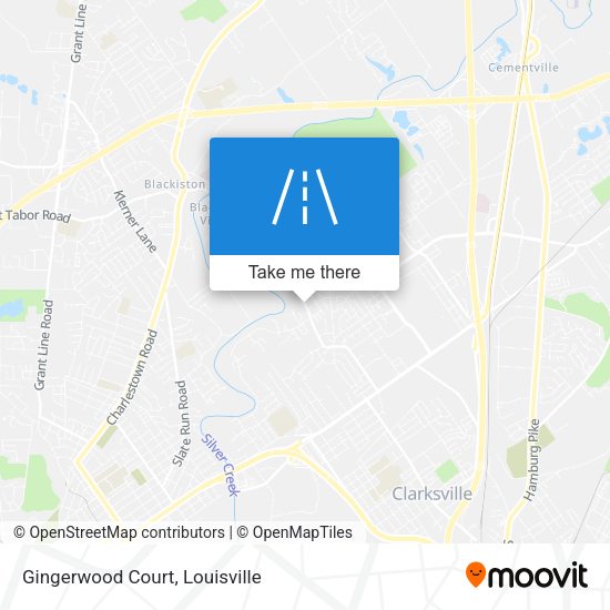 Gingerwood Court map