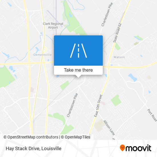 Hay Stack Drive map