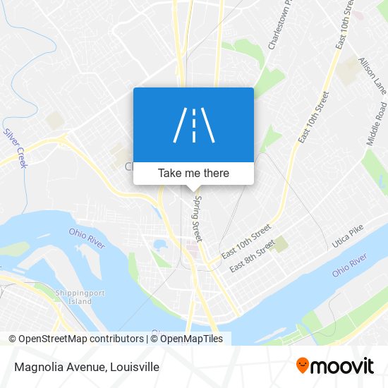 Magnolia Avenue map