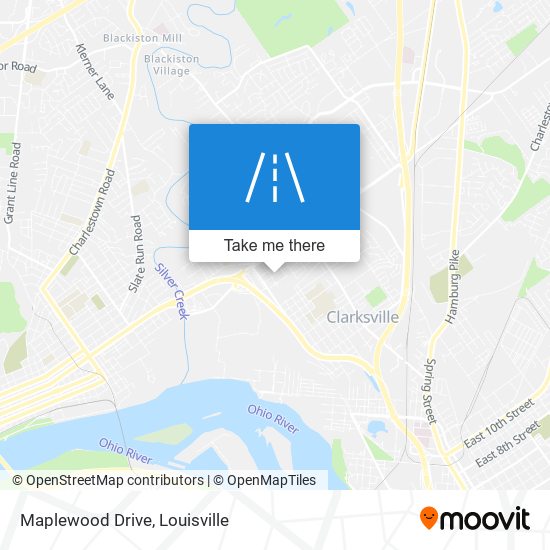 Maplewood Drive map