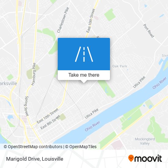 Mapa de Marigold Drive