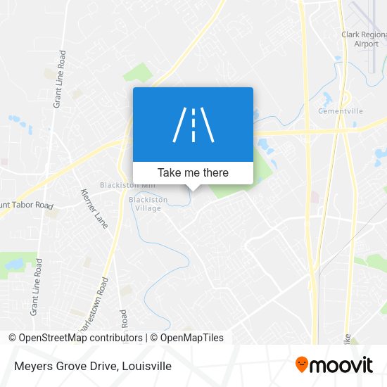Meyers Grove Drive map