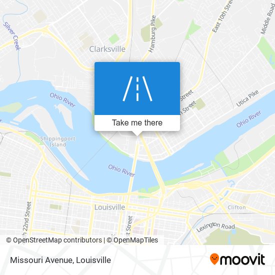 Mapa de Missouri Avenue