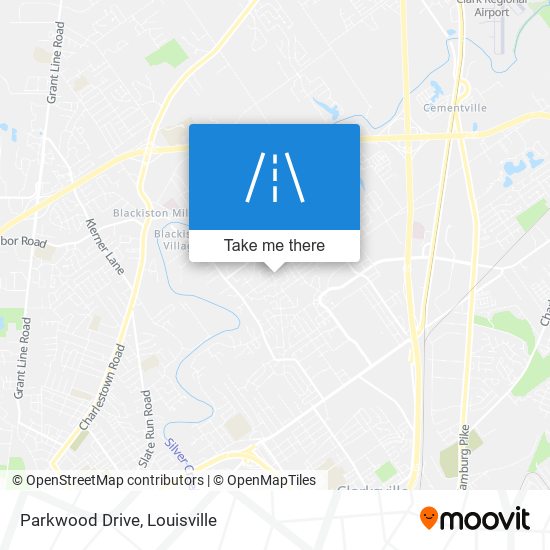 Parkwood Drive map