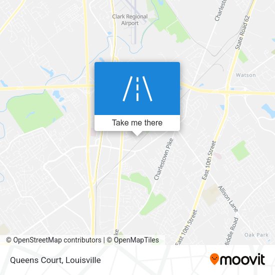 Mapa de Queens Court