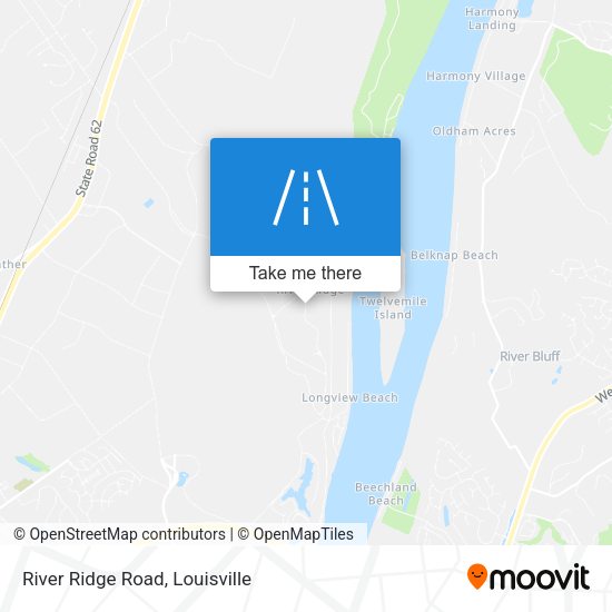 Mapa de River Ridge Road