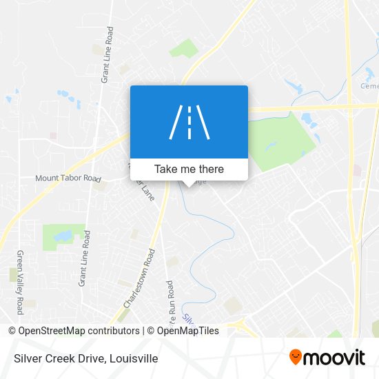 Silver Creek Drive map