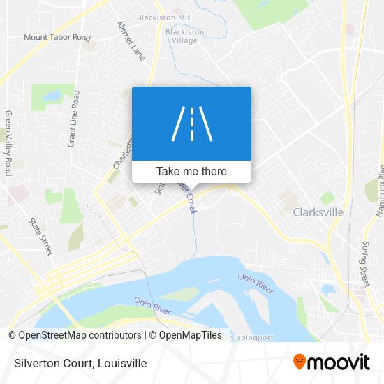 Mapa de Silverton Court