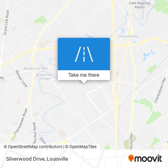 Silverwood Drive map