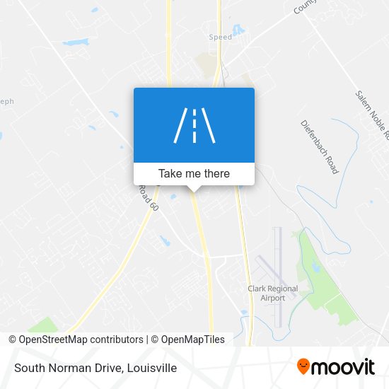 Mapa de South Norman Drive