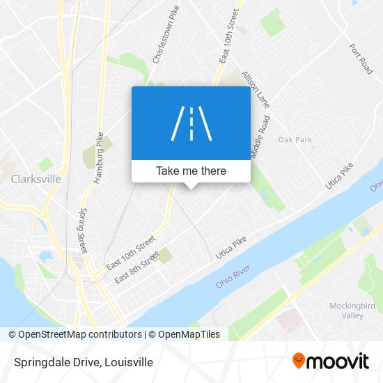 Springdale Drive map