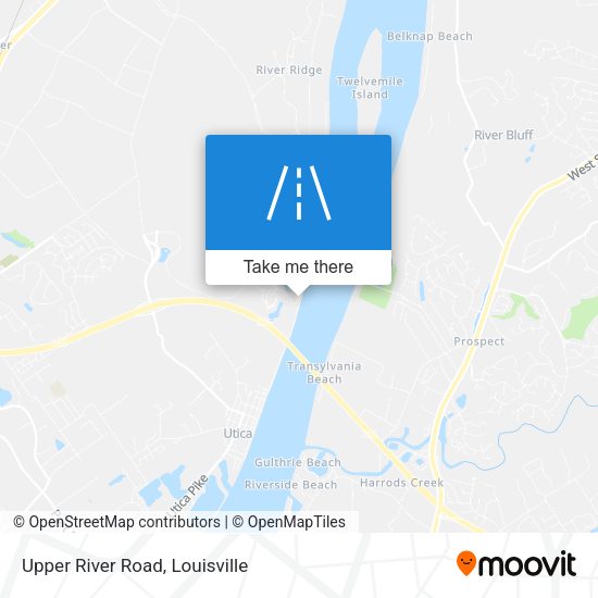 Upper River Road map