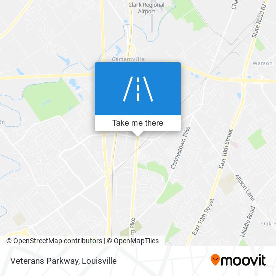 Veterans Parkway map