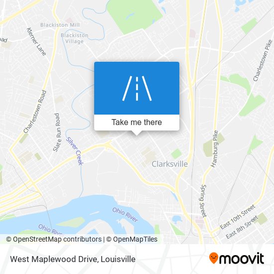 West Maplewood Drive map