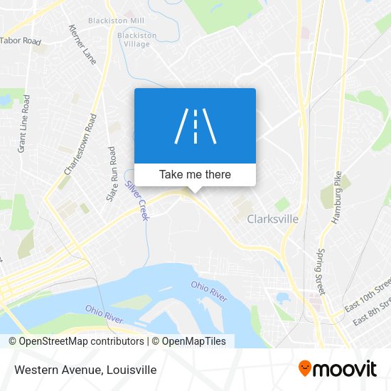 Mapa de Western Avenue