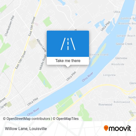 Mapa de Willow Lane