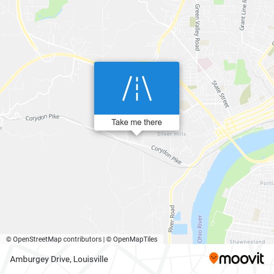 Amburgey Drive map