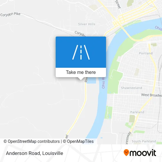 Anderson Road map