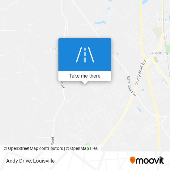 Andy Drive map