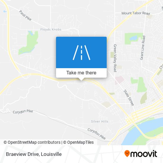 Braeview Drive map