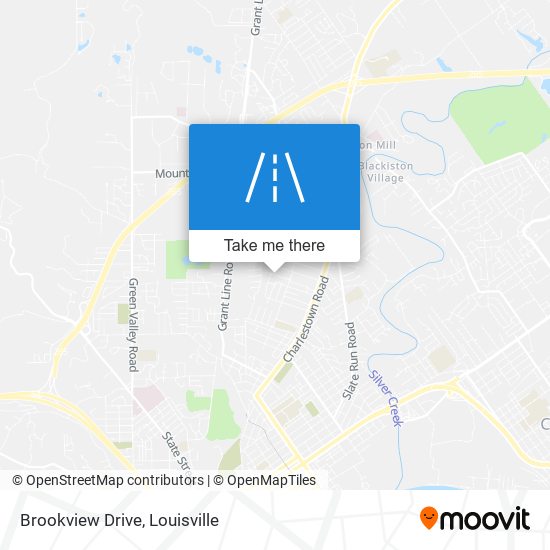 Brookview Drive map