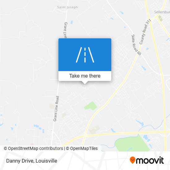 Danny Drive map