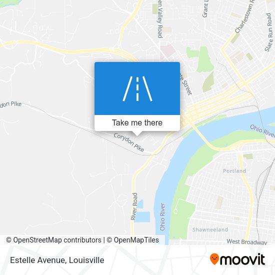 Mapa de Estelle Avenue