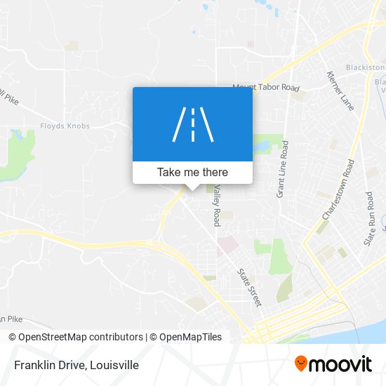 Franklin Drive map