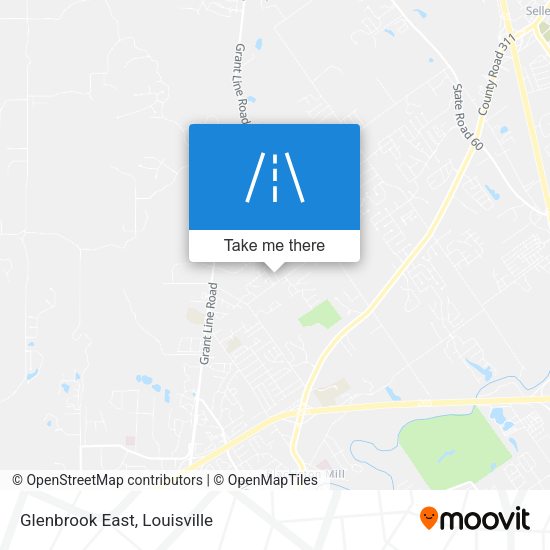 Mapa de Glenbrook East