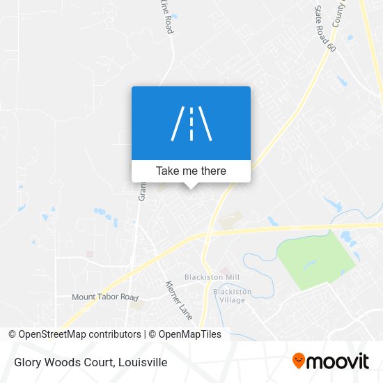 Glory Woods Court map